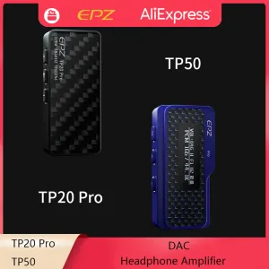 Versterker EPZ TP20 Pro TP50 Portable DAC Audio -hoofdtelefoonversterker /Dongle Type C /Verlichtings CS43131X2 CS43198X2 RT6863X2 Decoder 3.5 /4.4