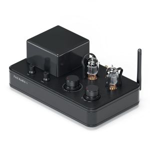 Amplificador Fosi Audio 2.1 canal Bluetooth 5.0 Receptor estéreo Amplificador T3 Class AB Hifi Tube Amp para altavoces pasivos en el hogar