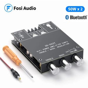Amplificateur Fosi Audio Bluetooth 5.0 Récepteur audio Amplificateur Carte d'amplificat