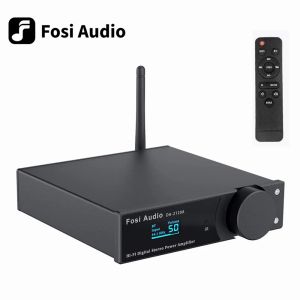 Amplificateur Fosi Audio DA2120A Bluetooth Amplificateur stéréo Audio Wireless Amp amp HiFi Classe D AMP AMP 50W X2 SAN VOYAGE ACTIVE