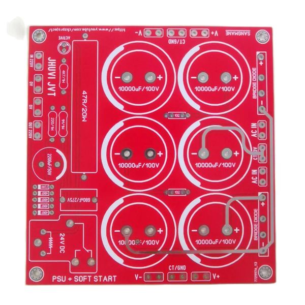 Amplificateur HIFI Audio Amplificateur Rectifier Filtre d'alimentation CARTE + PCB Soft Start