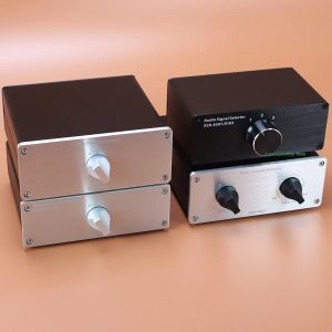 Versterker Hifi Audio Switcher DualChannel XLR gebalanceerde audiosignaalkeuzevakversterkingsspreker Luidspreker Hoge kwaliteit Switcher