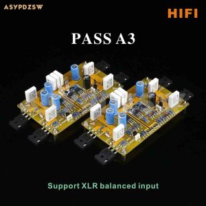 Versterker Hifi Pass A3 Singleed Class A Power versterker 30W+30W Ondersteuning XLR Input PCB/DIY Kit/voltooide bord