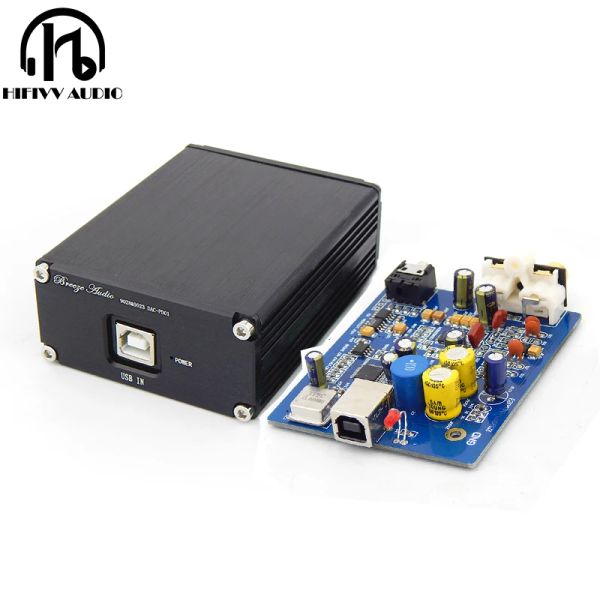 Amplificateur HIFI SPDIF Interface Decoder USB ES9018Q2M AD823 SA9023 ES9038 Amplificateur de casque de carte son