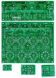 Versterker Huaji Audiobuis Galmachine Versterker St6p1pp 2*10W Pushpull Merge Machine PCB -printplaat