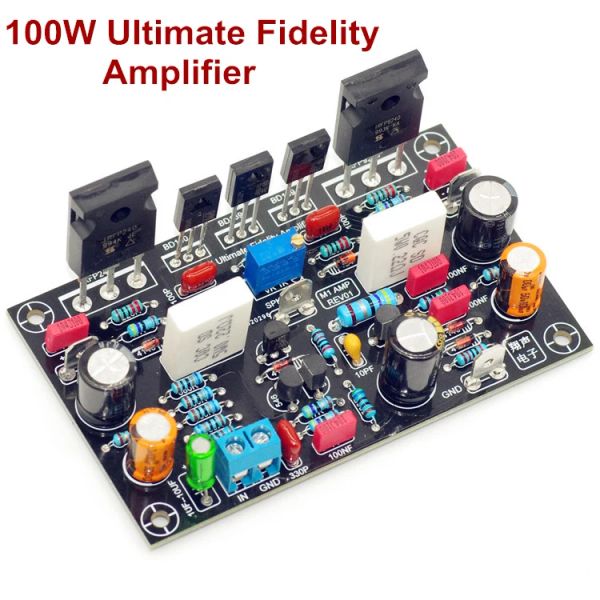 Amplificateur IRFP240 IRFP9240 Amplificador 100W Power Power Amplificateur Board Ultimate Fidelity Sound Amplificateurs MOS Tube mono ampli