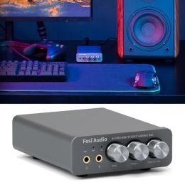 Versterker K5Pro Gaming DAC -hoofdtelefoonversterker Mini Hifi Stereos Digitaltoanalogs Audios Converter USB Type C/Optisch nieuw dropship