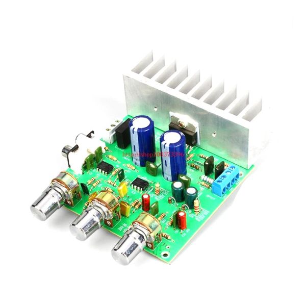 Amplificateur kyyslb double AC12 ~ 15V 40W * 2 TDA7265 Board d'amplificateur Diy High Fidelity Hifi Quality Sound Super LM875 Power Amplificador Board