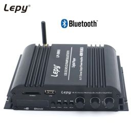 Amplificateur Lepy LP269S 4 canaux HIFI Bluetooth Amplificateur 3,5 mm AUX USB SD FM Digital Stéréo Amp pour l'ordinateur de voiture