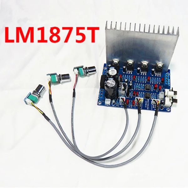 Amplificateur LM1875T + NE5532 Fièvre 2.1 Channel 25W + 25W + 50W Carte d'amplificateur de puissance audio Subwoofer Power