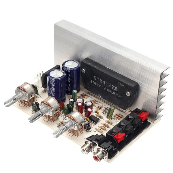 Amplificateur Lusya Sanyo Chip de film épais 50W + 50W Board d'amplificateur de puissance audio stéréo pour le haut-parleur DIY AC1518V E1006