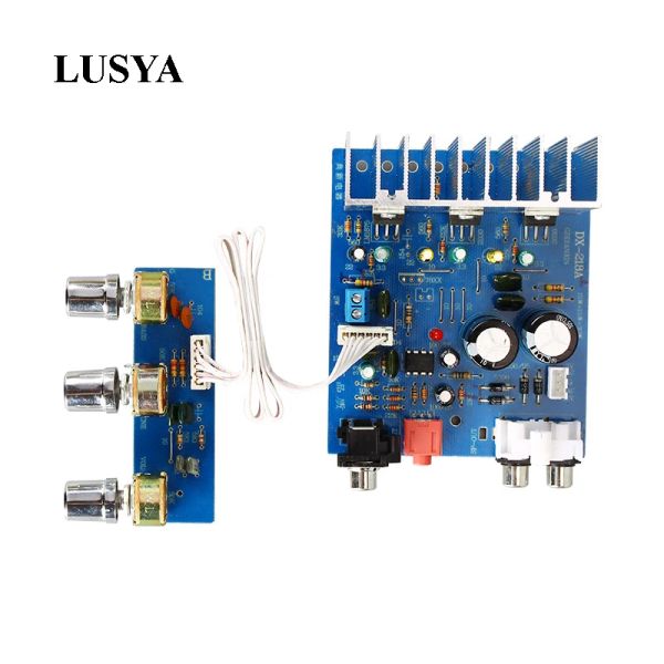 Amplificateur Lusya TDA2030 2.1 Canal 15W * 2 + 30W Subwoofer Power Audio Amplificateur Board Dual AC 1215V