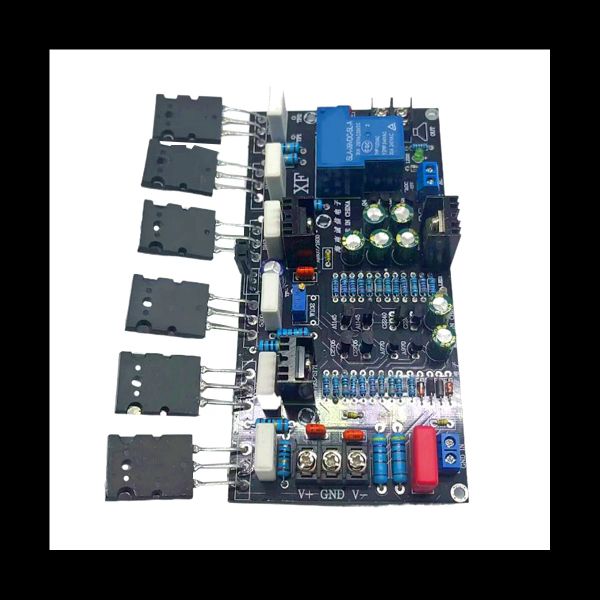 Amplificateur MONO 300W Power Power Amplificateur Board 1943 + 5200 Board d'amplificateur de puissance de la scène arrière avec protection des haut-parleurs