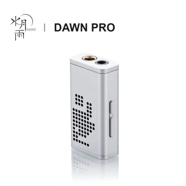 Amplificateur Moondrop Dawn Pro Hifi HIFI Portable USB DAC Amplificateur Dual CS43131 DSD256 PCM 32 / 384KHz Typec 3,5 mm 4,4 mm Entrée équilibrée