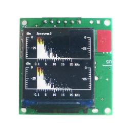 Amplificateur Music Spectrum Display Analyzer Mini 1.3 "LCD MP3 Power Amplificateur Indicateur de niveau audio Rythme Balanced VU METER MODULE