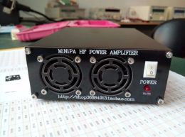 Amplificateur Nouveau minipa200 fini assemblé Mini 200W HF Amplificateur à ondes courtes Amplificateur d'alimentation à ondes courtes avec câble de connexion