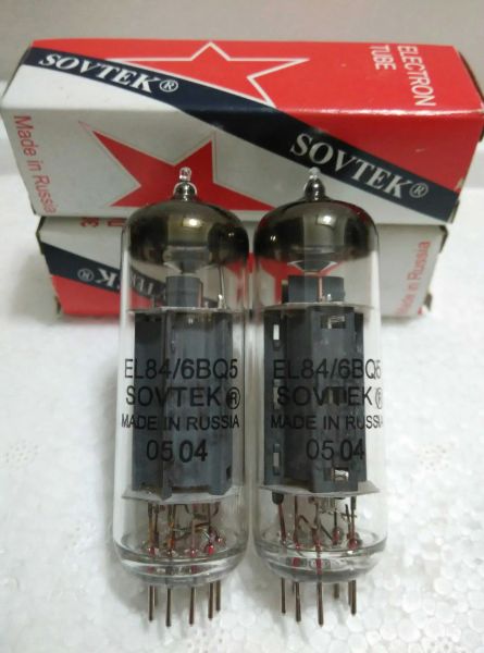 Amplificateur New Sovtek EL84 Tube au nom de Pékin 6P14 EL84 6BQ5 6P14 Soft Sound Quality