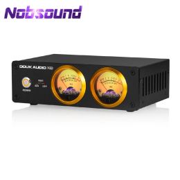Amplificateur Nobsound Dual Microphone + Line Analog Vu METER Affichage pour amplificateur Niveau son