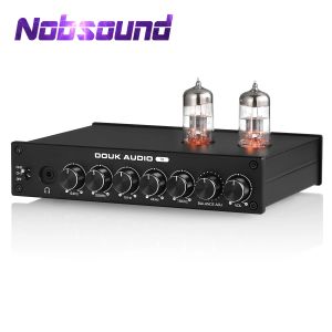 Amplificateur nobound hifi 5band eq Equalizer 6n3 vide tube équilibré xlr stéréo RCA préamplificateur Home Desk Headphone