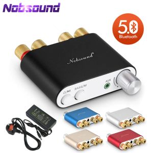 Versterker Nobsound Hifi Digital Amplifier Mini Bluetooth 5.0 Receiver 50W*2 TPA3116 STEREO HOME AUTO AUDIO POWER AUDIO AMP