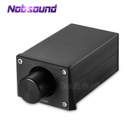 Amplificador Nobsound High Precision Passip Preamp Volume Volume Controlador HIFI Preamplificadores de potencia de combate Amplificadores de potencia o altavoces activos