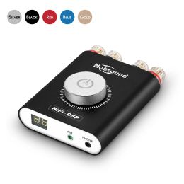 Versterker Nobsound Mini Bluetooth 5.0 TPA3116 Digitale stroomversterker Hifi DSP Stereo -hoofdtelefoon AMP 200W ZONDER ADAPTER