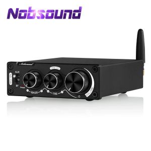 Amplificateur Nobsound mini Bluetooth 5.0 TPA3116 Amplificateur audio numérique HIFI Classe D Stéréo Power Amp 100w * 2 Pour les haut-parleurs à domicile