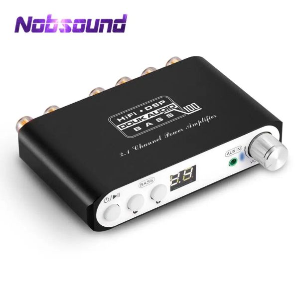 Amplificateur Nobsound mini hifi 2.1 Subwoofer DSP Bluetooth 5.0 HIFI TPA3116 POWER STÉRÉO AMPIFICATE