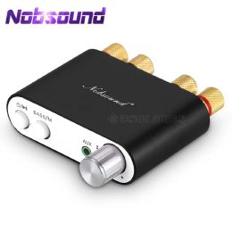 Amplificador Nobsound TPA3116 Bluetooth 5.0 Mini Amplificador digital STEREO HIFI AUDIO AUDIO AUDIO AUDIO RECEPTOR USB DAC 50W + 50W