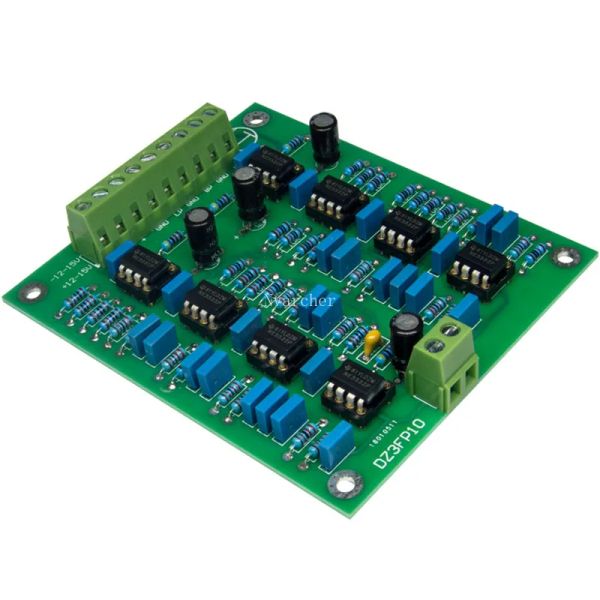 Amplificateur Nvarcher Bass Midragan Treble 3way Crossover Audio Board NE5532P Diviseur de fréquence Filtres de croisement pour le système d'amplificateur audio