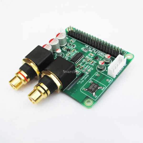 Amplificateur Nvarcher ES9023 Board d'extension I2S HIFI DAC Digital Audio Sound Deccoder Encodeur pour Raspberry Pi 2B 3B 3B + 4B