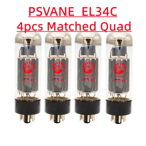 Amplificateur PSVANE EL34C Le tube à vide remplace EL34 EL34B 5881 6L6 6L6GC 6CA7 6P3P KT77 HIFI TUBES AUDIO