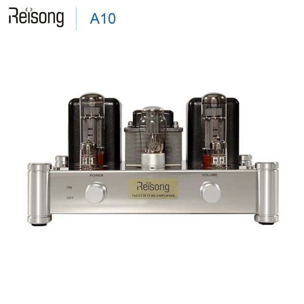 Amplificateur Reisong Boyuu A10 Amplificateur de tube EL34 AMP LAMP 2 * 12W Pure Classe A Hifi Tube Audio Préamplificateur