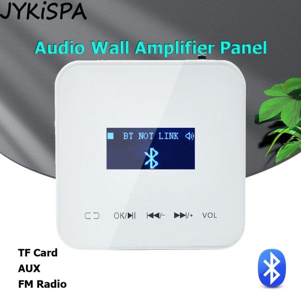 Amplificateur Smart Home in Wall Volume Contrôle Bluetooth Amplificateur 2 * 20W STÉRÉO SON Home Theatre System Audio TF AUX Consumer Electronics