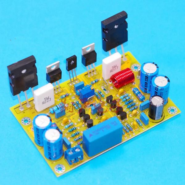 Amplificateur Symasym53 NJW0302 / 0281 Tube d'alimentation + MJE15032 / 33 sur le tube de conduite Symmétrie complète 200W HIFI Classic Class A Power Amplifier Board