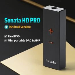 Versterker tempotec Sonata HD Pro -hoofdtelefoonversterker Hifi -decodering voor Android PC USB Type C tot 3,5 mm Adapter DAC Portable Audio Out