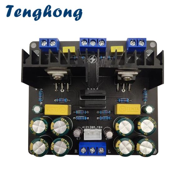 Amplificateur Tenghong LM1875 2.0 Stéréo Pure Audio Amplificateurs Board 20W * 2 Amplificador Sound Power à deux canaux pour les conférenciers de théâtre à domicile DIY