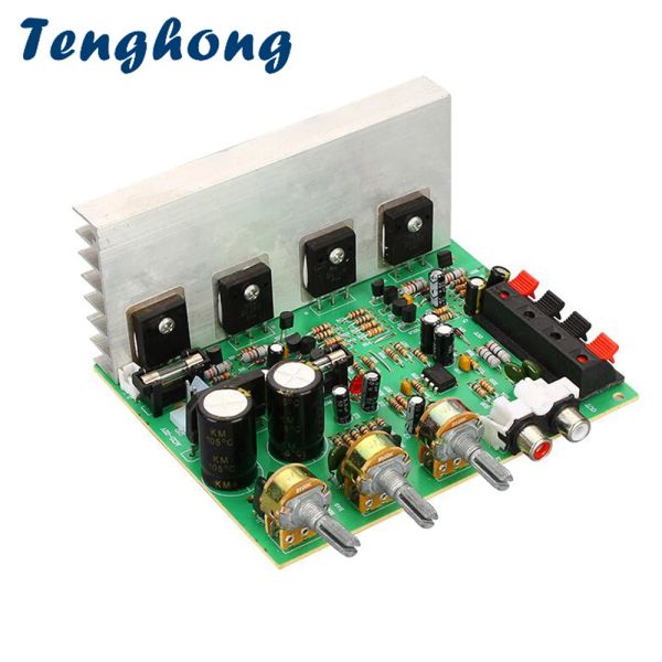 Amplificateur Tenghong Power Audio Amplificateur Board 80W + 80W 2.0 Channel STÉRÉO Amplificateurs de haut-parleur Amplificador Audio Board DIY AC1522V