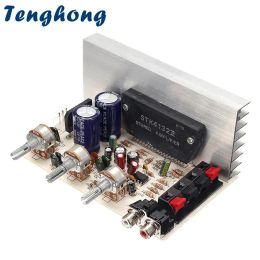 Amplificateur Tenghong STK4132 Board d'amplificateur de puissance audio 50W + 50W 2.0 Channe Stéréo Amplificateur Dual AC1518V Home Theatre Amplificador