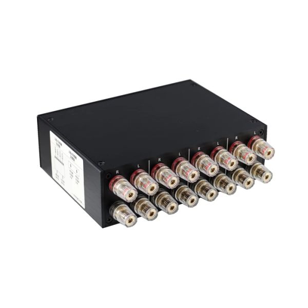 Amplificateur Interrupteur d'amplificateur de puissance à deux canaux 2 paires de commutateurs de haut-parleur / Amplificateur d'amplificateur Protection de l'amplificateur / tube 2 en 2 OUT