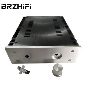 Amplificateur Weiliang Audio BZ2107 Série Double Radiateur Aluminium pour amplificateur Power Amplificateur DIY Electronic Instrument Châssis