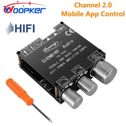 Amplificateur YST50L HIFI Amplificateur Channel 2.0 Bluetooth Amp 3,5 mm En haut-parleurs actifs pour les systèmes de son à domicile