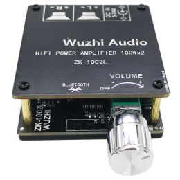 Versterker ZK1002L 100WX2 Mini Bluetooth 5.0 Wireless Audio Power Digital Amplifier Board Stereo AMP DC 12V 24V 24V
