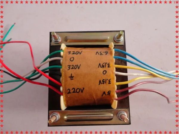 Amplificateurs 150W Transformateur d'amplificateur d'amplificateur de puissance de tube à vide à monotage 320VX2 6.3VX1 5VX1 3.15vx2