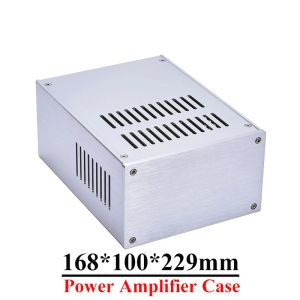 Amplificateurs 168 * 100 * 229mm Allaluminum Power Amplificateur Châssis Case de châssis multifonctionnel Amplificateur enceinte