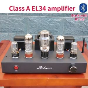 Amplificateurs 2023 New Oldchen EL34 Tube Amplificateur Home Theatre Bluetooth 5.0 Classe A Hifi High Power Audio Amplificateur