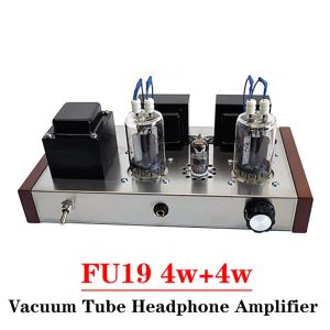 Amplificadores 4W*2 6N2 FU19 Auriculares de auriculares de tubo de vacío en el circuito de amplificador paralelo de clase A audio de Amp Hifi de voz cálida y suave
