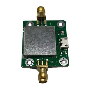 Amplificateurs 50m6 GHz Lownoise RF amplificateur 20dB Gain 50Ω RF Amplificateur avec port d'alimentation USB et câble SMA pour Hackrf H2