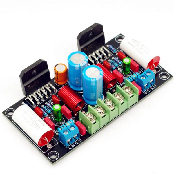 Amplificateurs 68W + 68W 2WAY LM3886 POWER AMPLIFICER BOARD DIY KIT AUDIO POWER AMPLIFICER (sans puce LM3886)