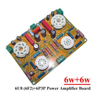 Amplificateurs 8W * 2 6U8 (6F2) + 6P3P Classe A 2Channel Power Amplificateur Board High Power Single Silted Stereo Amplificateur Audio Board